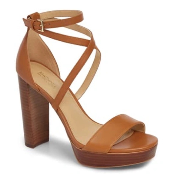 BRAND NEW • Michael Kors Charlize Strap Heels - Picture 1 of 8